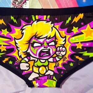 Harebrained PERIOD PANTIES NWT NEW WWE Menstrual Mania Size Medium Rare